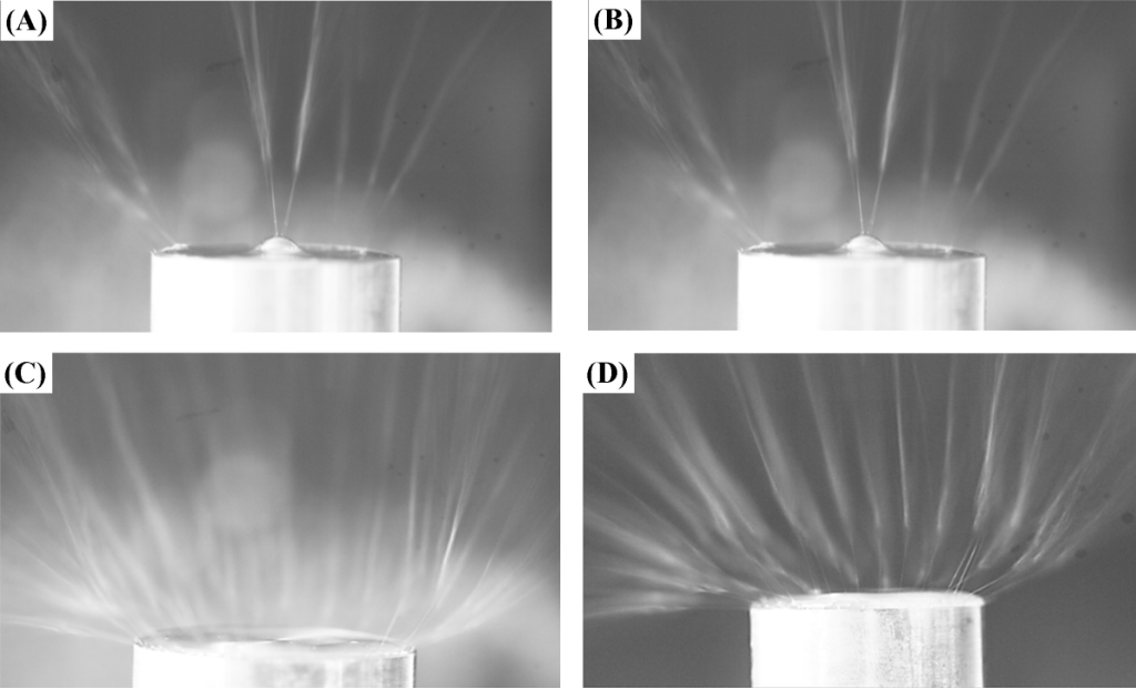 BJNANO - Four self-made free surface electrospinning devices for high ...