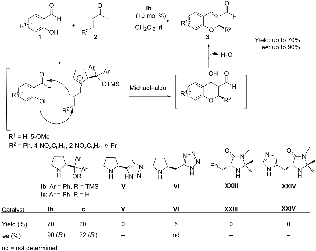 Organocatalytic tandem Michael addition reactions: A powerful access to ...